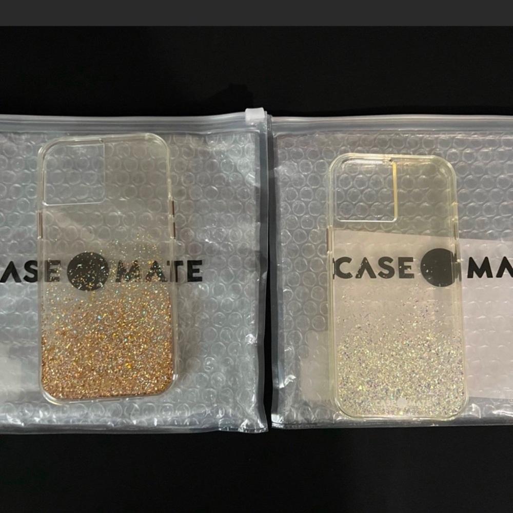 Lot of 2 Cases/ Case-Mate - TWINKLE OMBRE - Case for iPhone 12 Pro Max (5G)